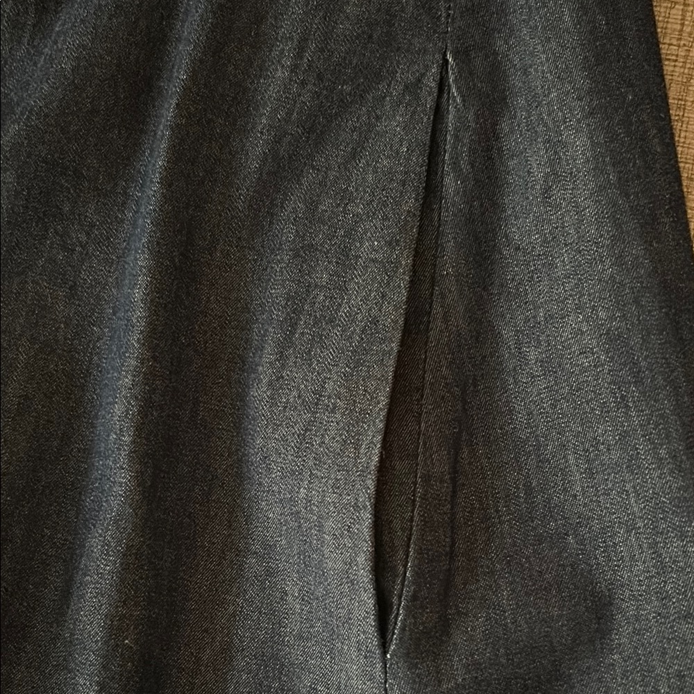 Draper James Chambray denim Wrap Dress Size 10 - Picture 7 of 10